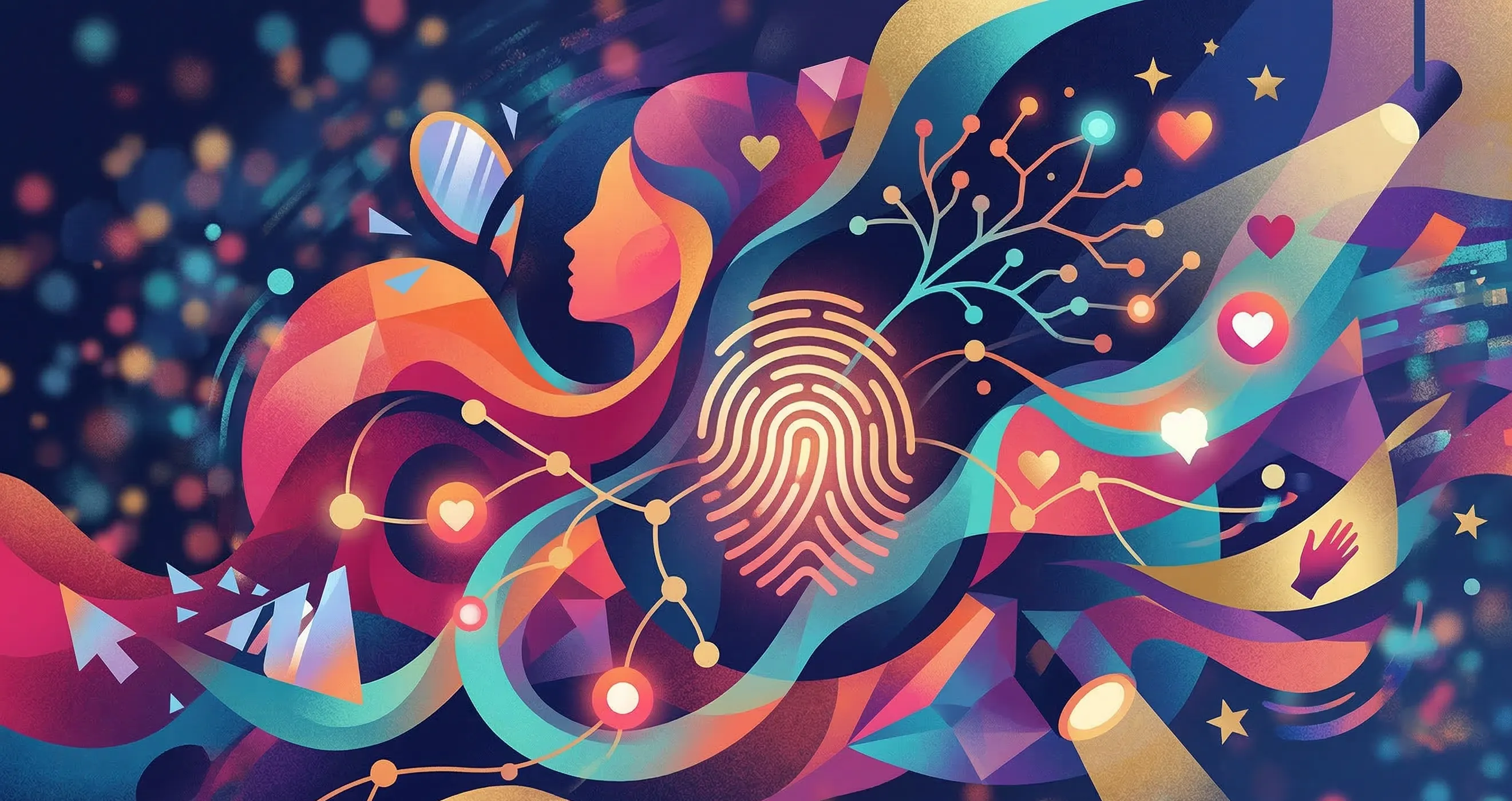 Personal branding and digital presence concept